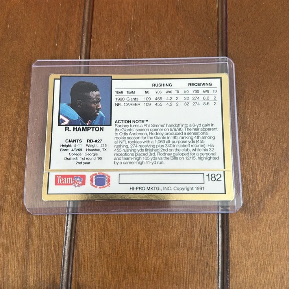 Rodney Hampton - Picture 2 of 2